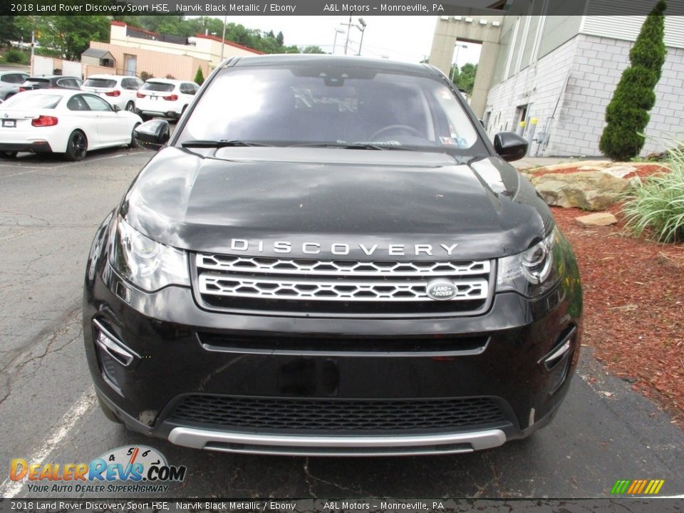 2018 Land Rover Discovery Sport HSE Narvik Black Metallic / Ebony Photo #8