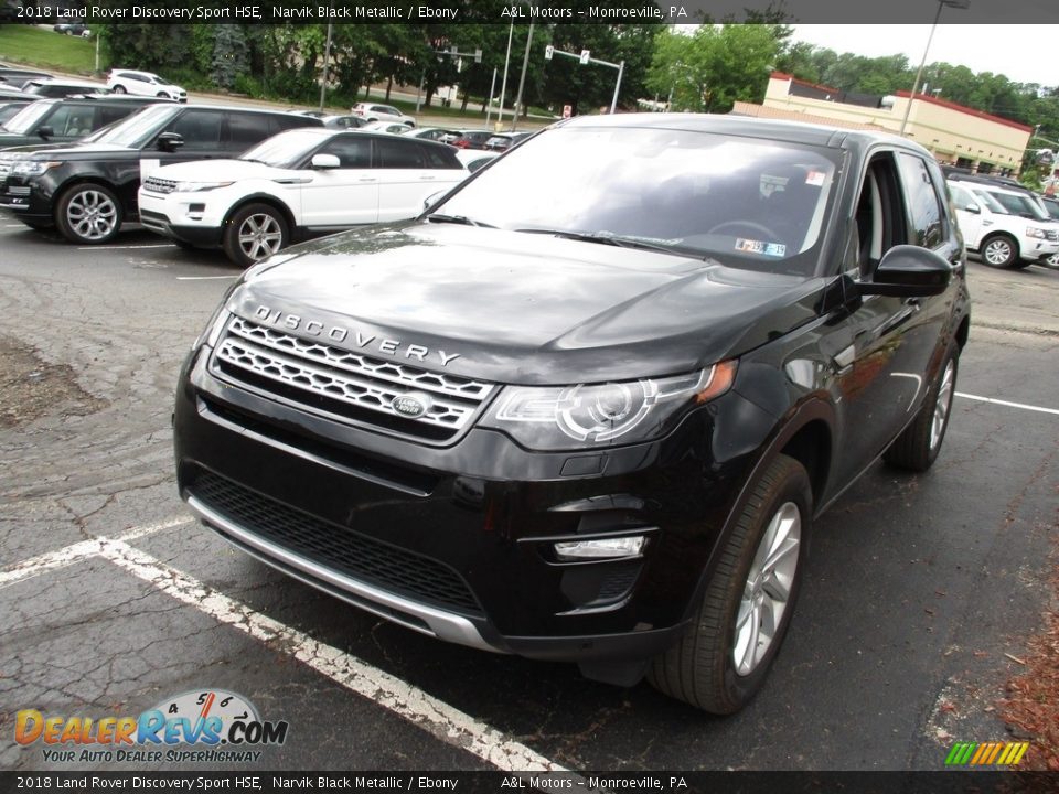 2018 Land Rover Discovery Sport HSE Narvik Black Metallic / Ebony Photo #12