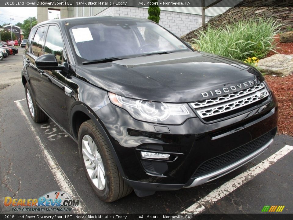 2018 Land Rover Discovery Sport HSE Narvik Black Metallic / Ebony Photo #13
