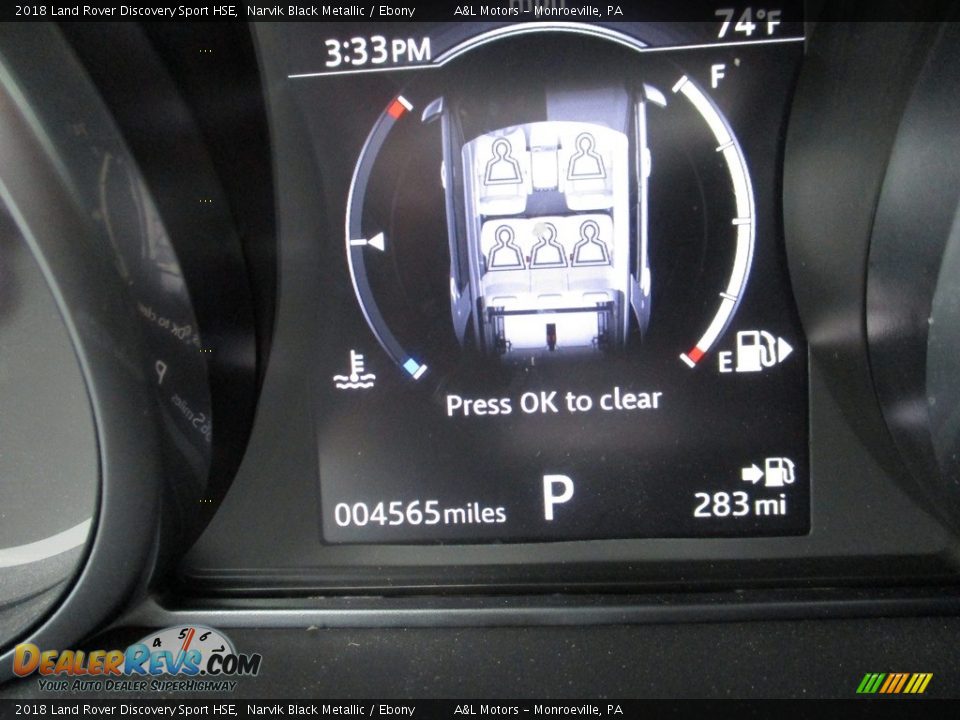 2018 Land Rover Discovery Sport HSE Narvik Black Metallic / Ebony Photo #20