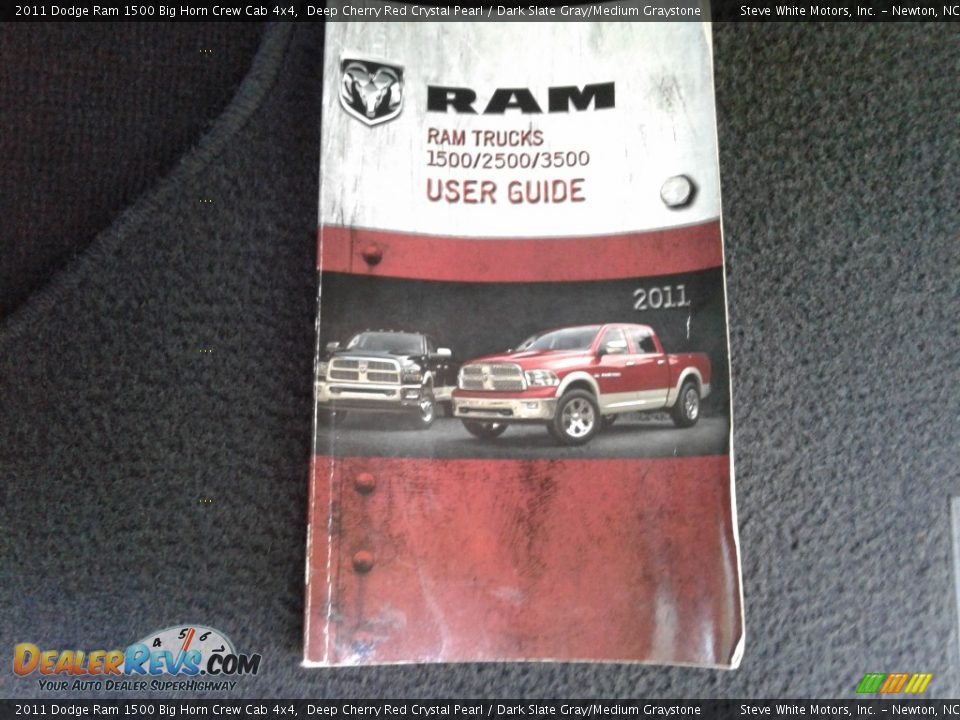 2011 Dodge Ram 1500 Big Horn Crew Cab 4x4 Deep Cherry Red Crystal Pearl / Dark Slate Gray/Medium Graystone Photo #27