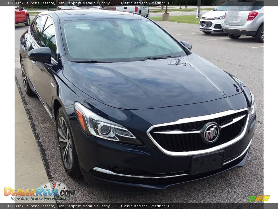 2017 Buick LaCrosse Essence Dark Sapphire Metallic / Ebony Photo #3