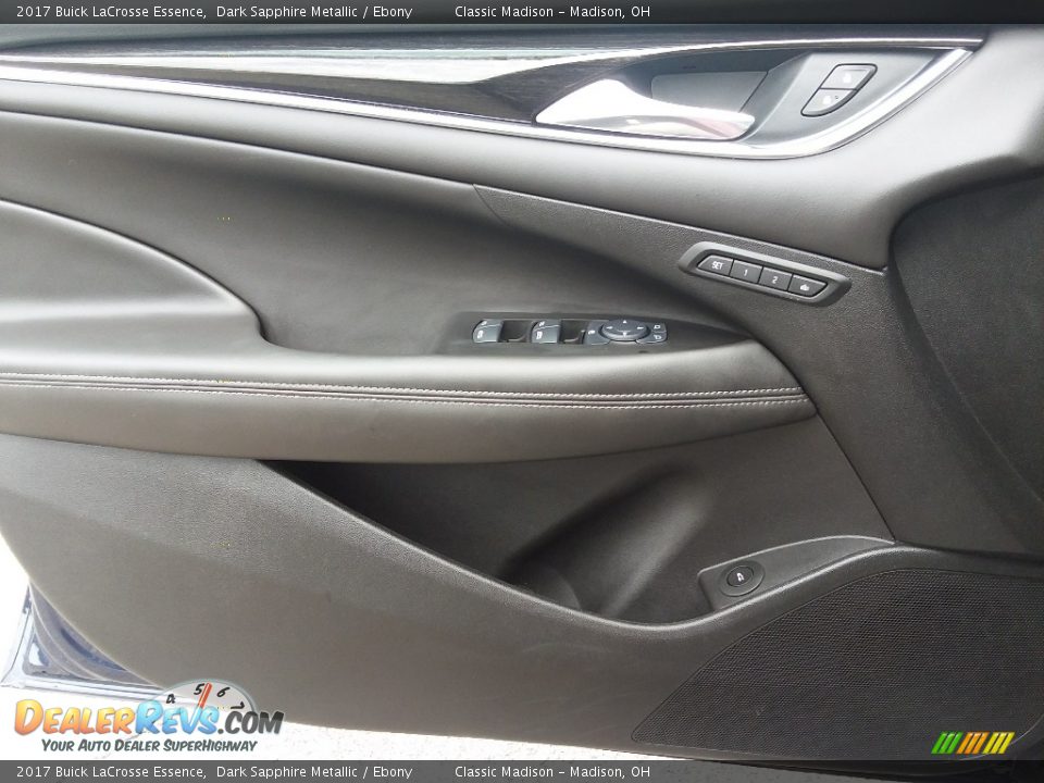 2017 Buick LaCrosse Essence Dark Sapphire Metallic / Ebony Photo #4