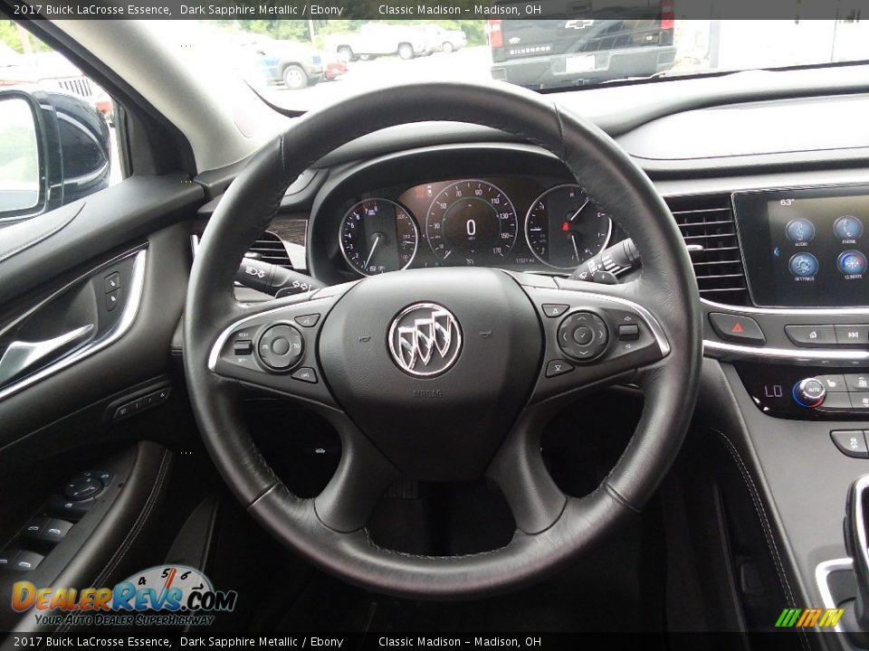 2017 Buick LaCrosse Essence Dark Sapphire Metallic / Ebony Photo #7
