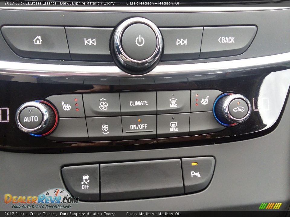 2017 Buick LaCrosse Essence Dark Sapphire Metallic / Ebony Photo #11
