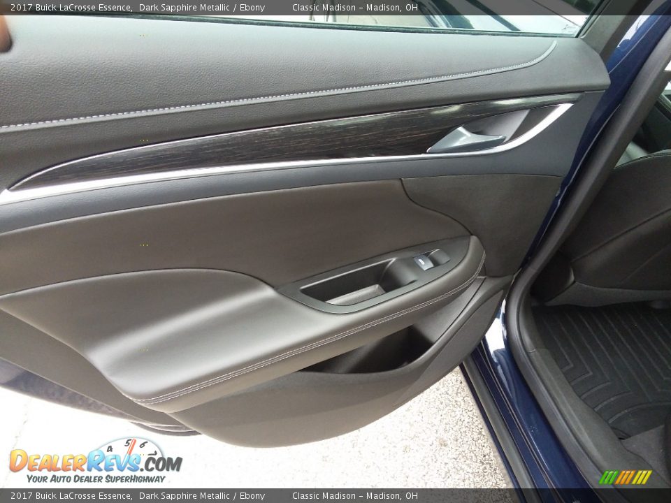 2017 Buick LaCrosse Essence Dark Sapphire Metallic / Ebony Photo #13