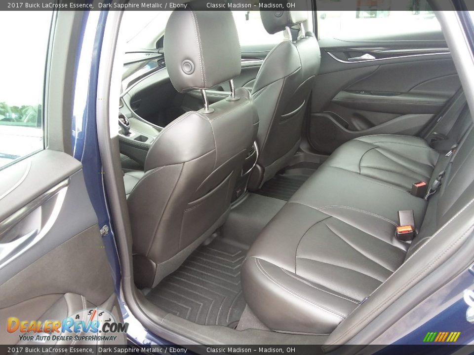 2017 Buick LaCrosse Essence Dark Sapphire Metallic / Ebony Photo #14