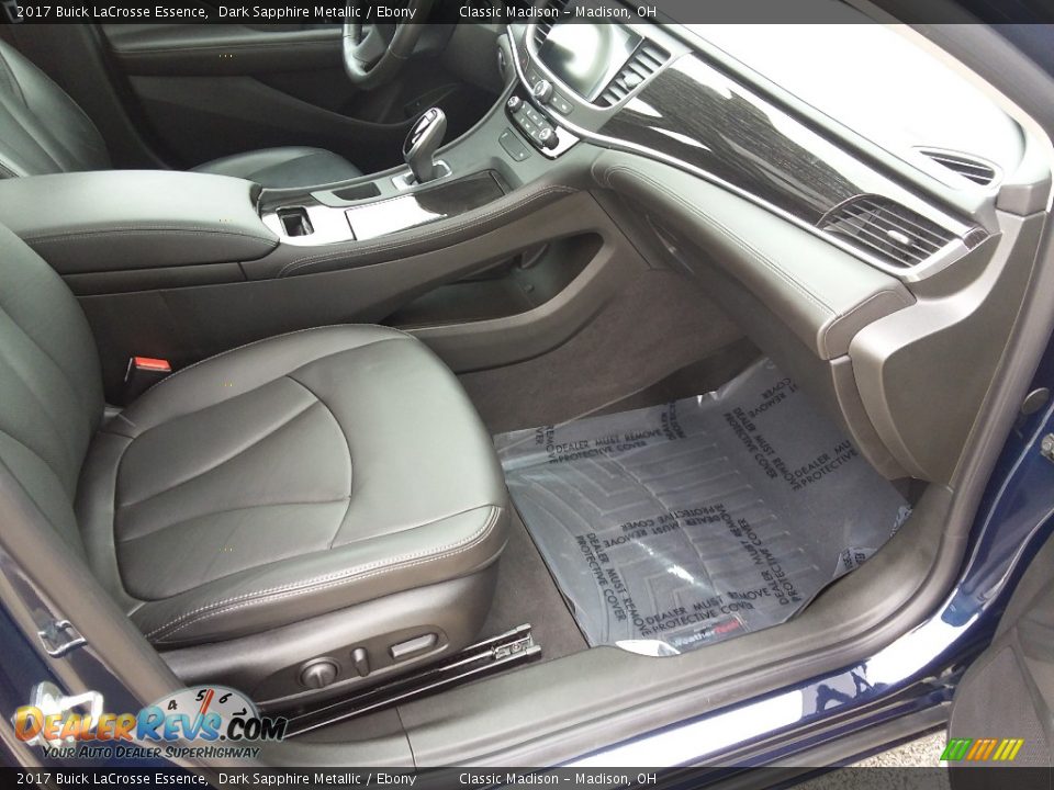 2017 Buick LaCrosse Essence Dark Sapphire Metallic / Ebony Photo #17