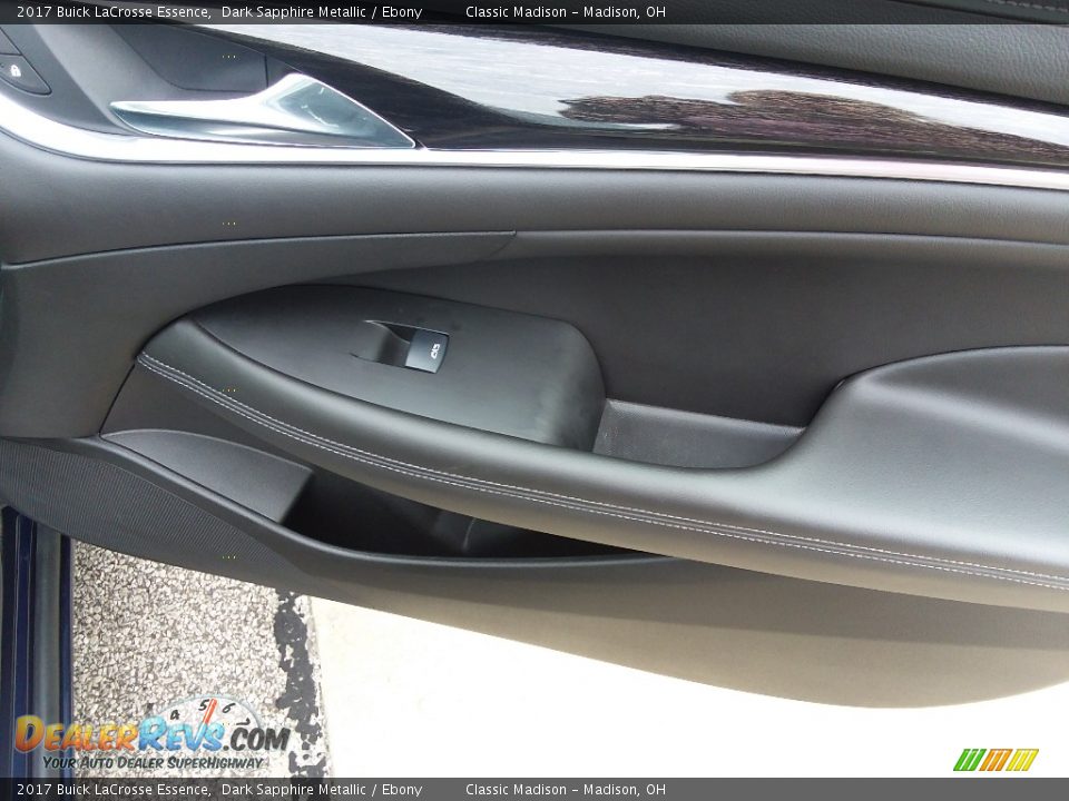 2017 Buick LaCrosse Essence Dark Sapphire Metallic / Ebony Photo #18