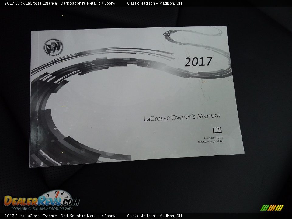 2017 Buick LaCrosse Essence Dark Sapphire Metallic / Ebony Photo #19