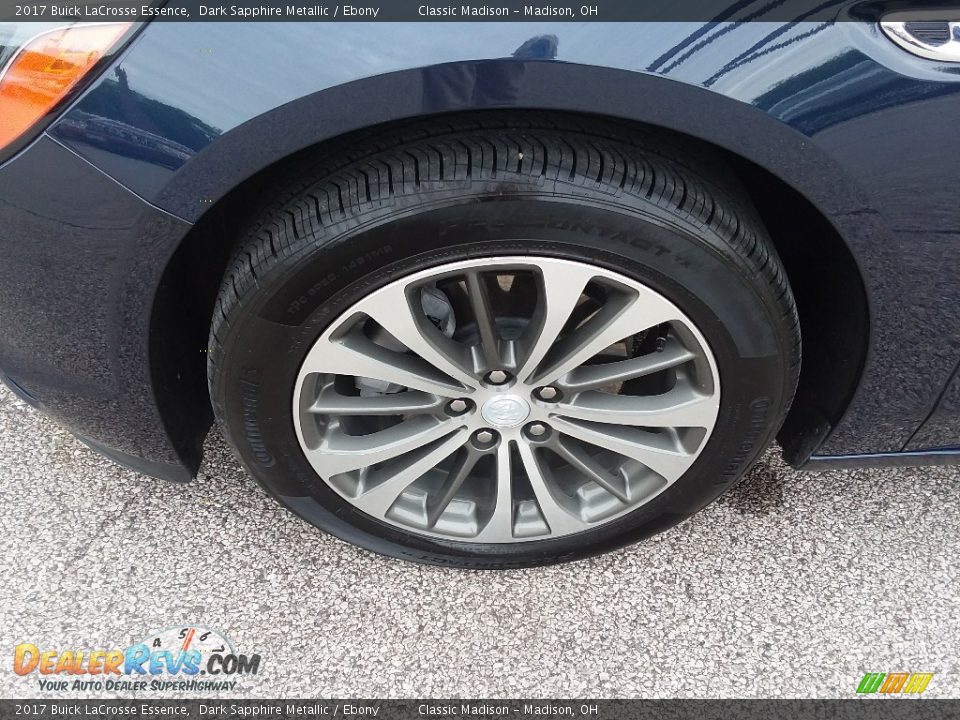 2017 Buick LaCrosse Essence Dark Sapphire Metallic / Ebony Photo #21