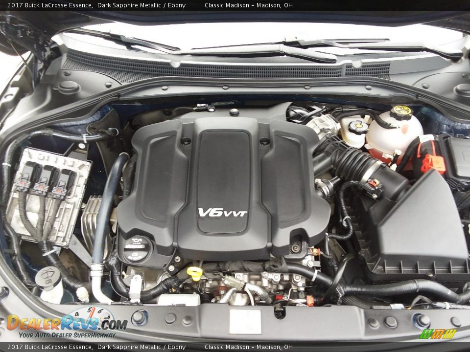 2017 Buick LaCrosse Essence Dark Sapphire Metallic / Ebony Photo #22