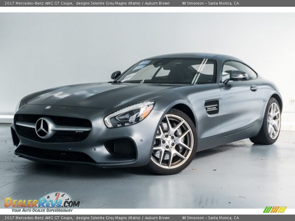 Front 3/4 View of 2017 Mercedes-Benz AMG GT Coupe Photo #13