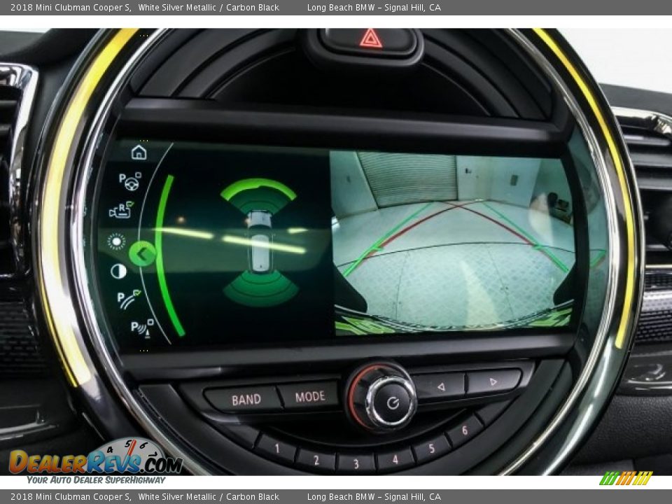 2018 Mini Clubman Cooper S White Silver Metallic / Carbon Black Photo #14