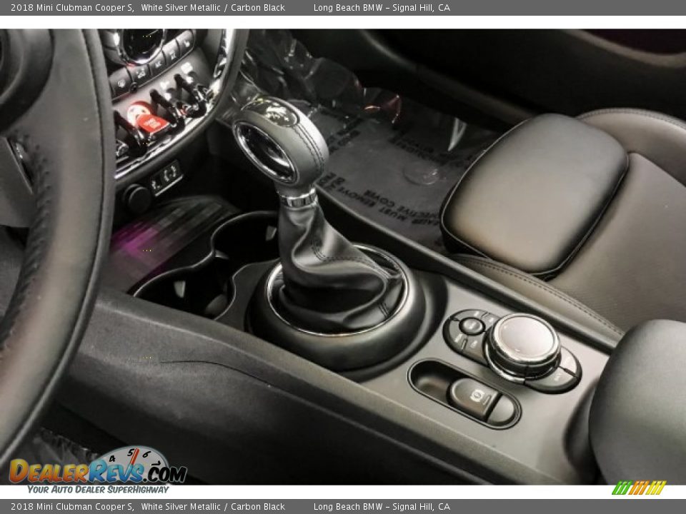 2018 Mini Clubman Cooper S White Silver Metallic / Carbon Black Photo #19