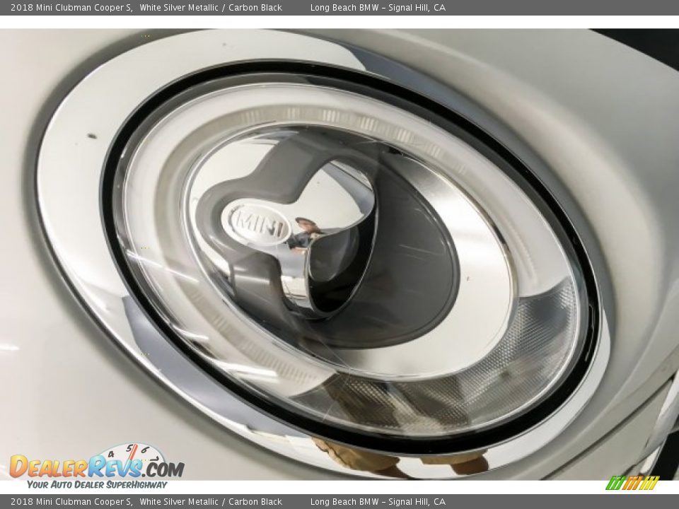 2018 Mini Clubman Cooper S White Silver Metallic / Carbon Black Photo #29