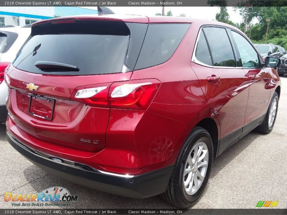 2018 Chevrolet Equinox LT AWD Cajun Red Tintcoat / Jet Black Photo #2