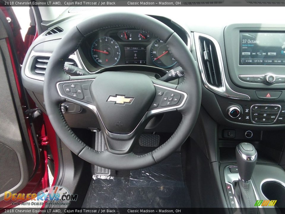 2018 Chevrolet Equinox LT AWD Cajun Red Tintcoat / Jet Black Photo #6