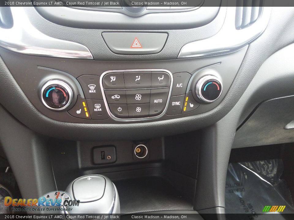 2018 Chevrolet Equinox LT AWD Cajun Red Tintcoat / Jet Black Photo #10