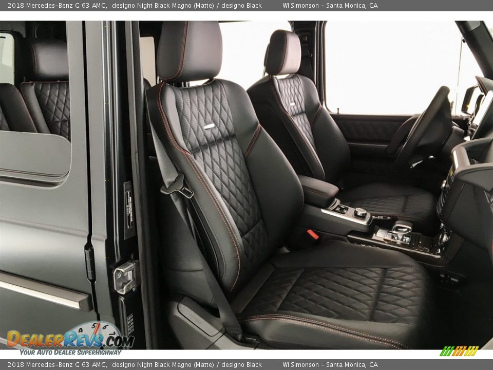 2018 Mercedes-Benz G 63 AMG designo Night Black Magno (Matte) / designo Black Photo #2
