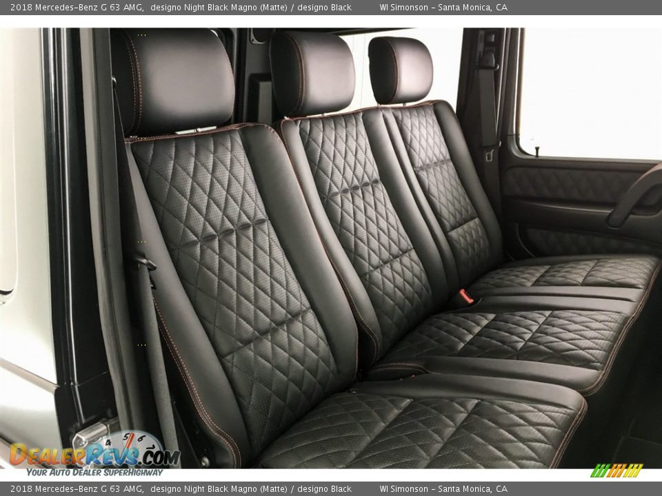 2018 Mercedes-Benz G 63 AMG designo Night Black Magno (Matte) / designo Black Photo #3