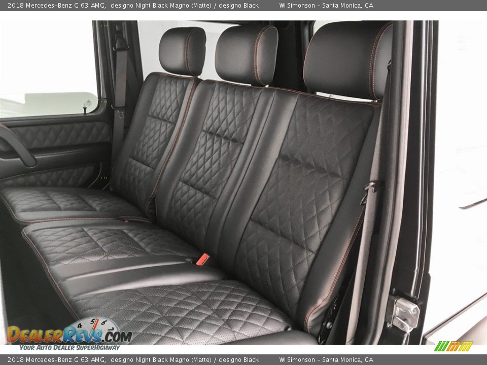 2018 Mercedes-Benz G 63 AMG designo Night Black Magno (Matte) / designo Black Photo #7