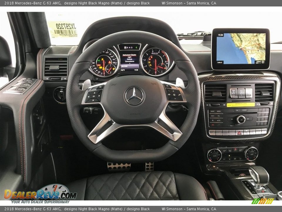 2018 Mercedes-Benz G 63 AMG designo Night Black Magno (Matte) / designo Black Photo #11