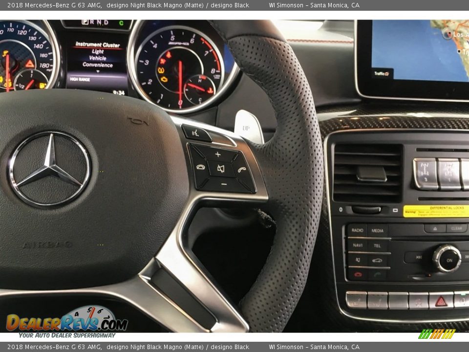 2018 Mercedes-Benz G 63 AMG designo Night Black Magno (Matte) / designo Black Photo #14