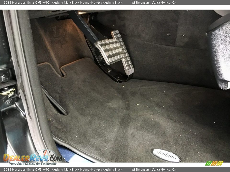 2018 Mercedes-Benz G 63 AMG designo Night Black Magno (Matte) / designo Black Photo #17
