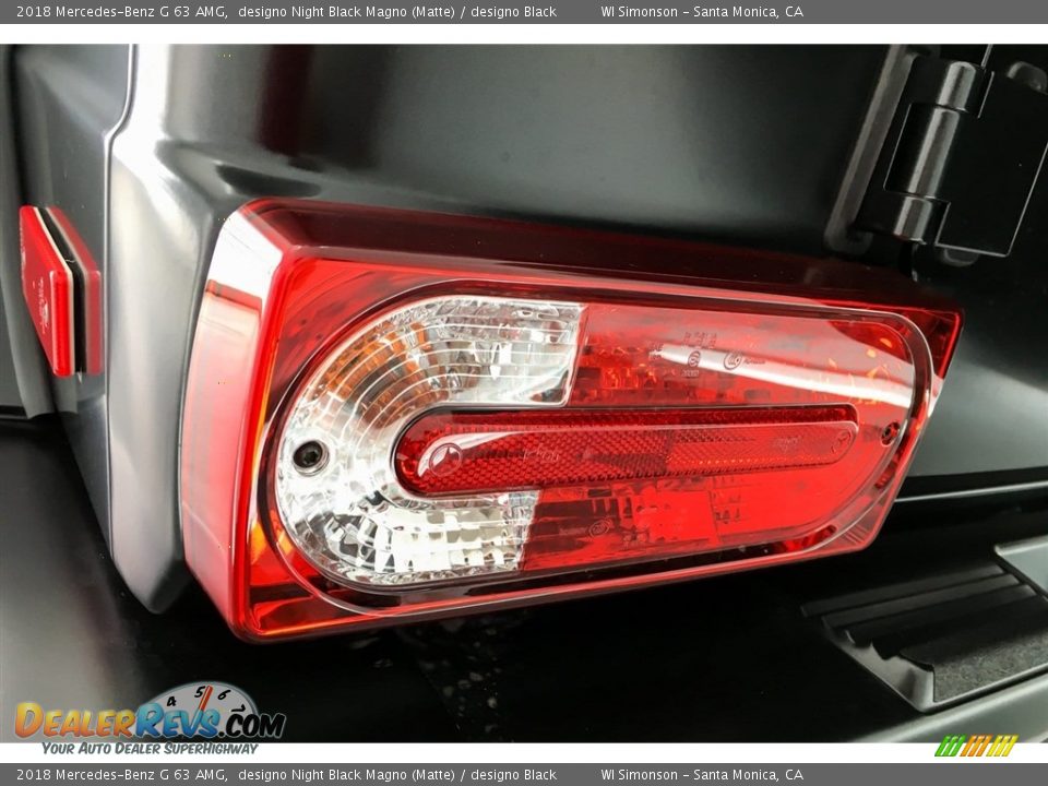 2018 Mercedes-Benz G 63 AMG designo Night Black Magno (Matte) / designo Black Photo #20