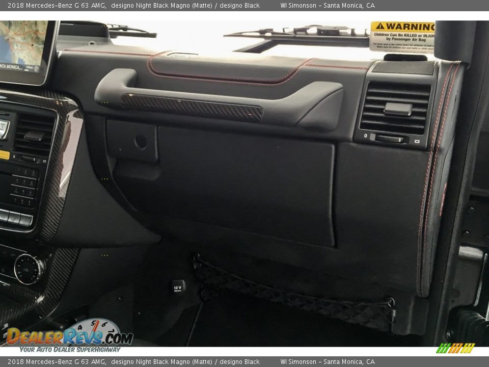 2018 Mercedes-Benz G 63 AMG designo Night Black Magno (Matte) / designo Black Photo #23