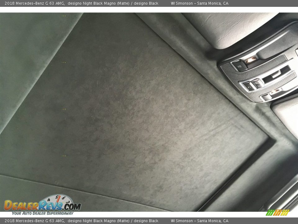 2018 Mercedes-Benz G 63 AMG designo Night Black Magno (Matte) / designo Black Photo #24