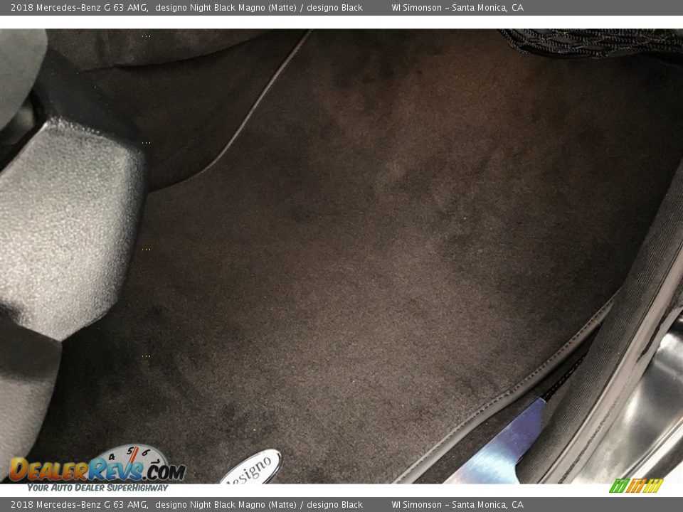 2018 Mercedes-Benz G 63 AMG designo Night Black Magno (Matte) / designo Black Photo #25