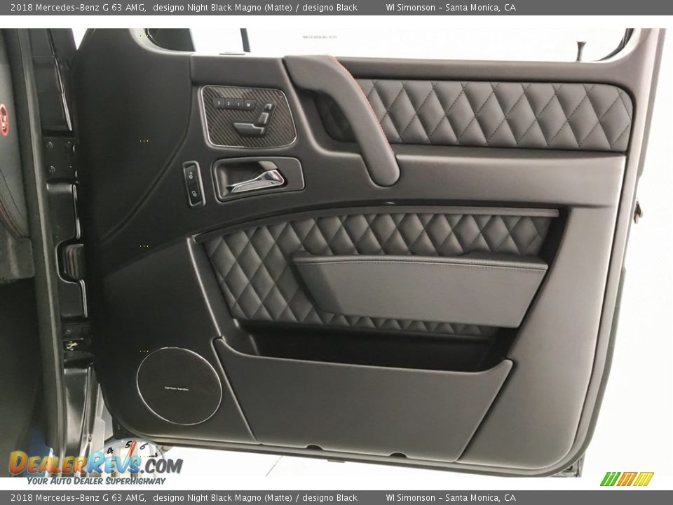 2018 Mercedes-Benz G 63 AMG designo Night Black Magno (Matte) / designo Black Photo #26