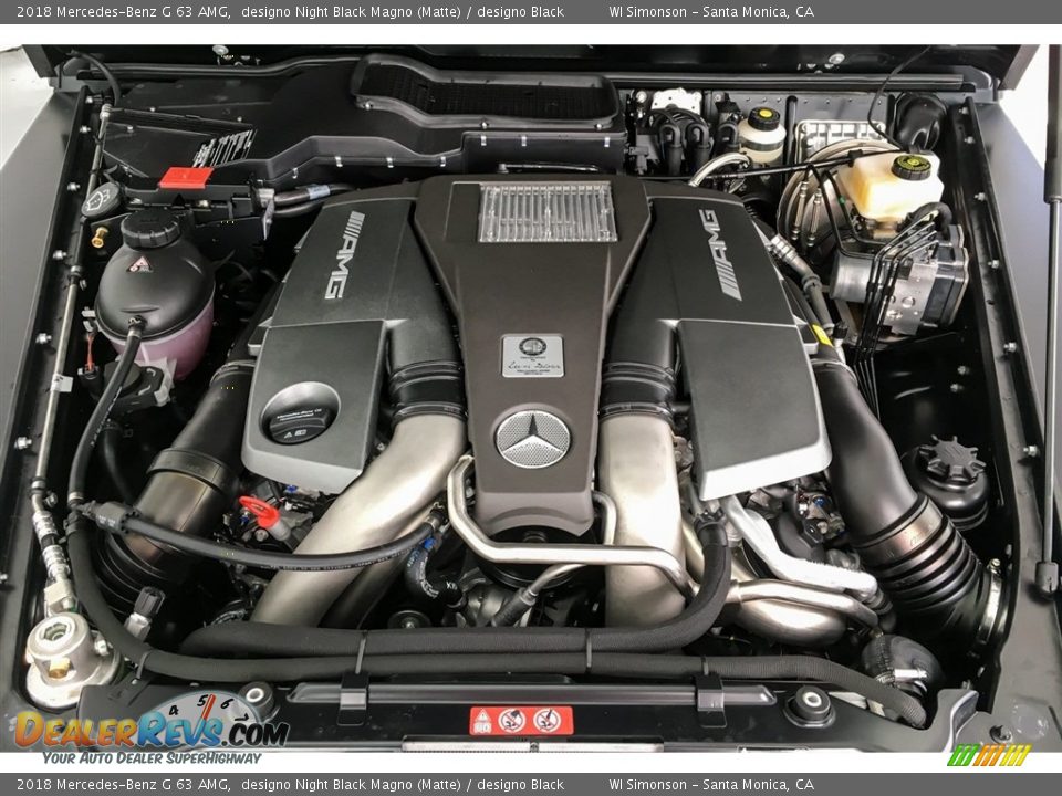 2018 Mercedes-Benz G 63 AMG designo Night Black Magno (Matte) / designo Black Photo #27