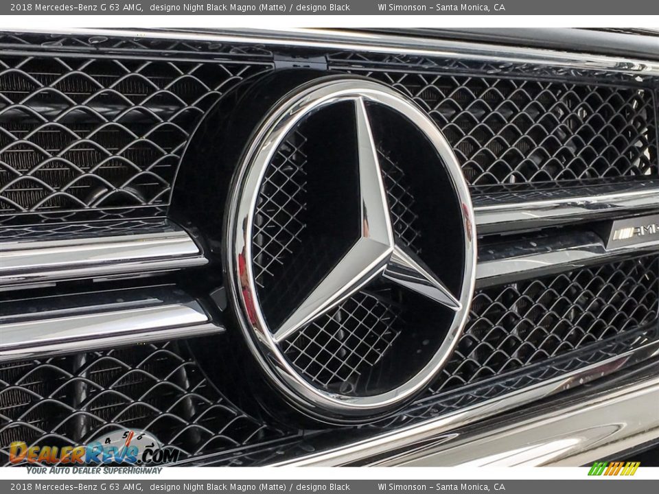 2018 Mercedes-Benz G 63 AMG designo Night Black Magno (Matte) / designo Black Photo #30