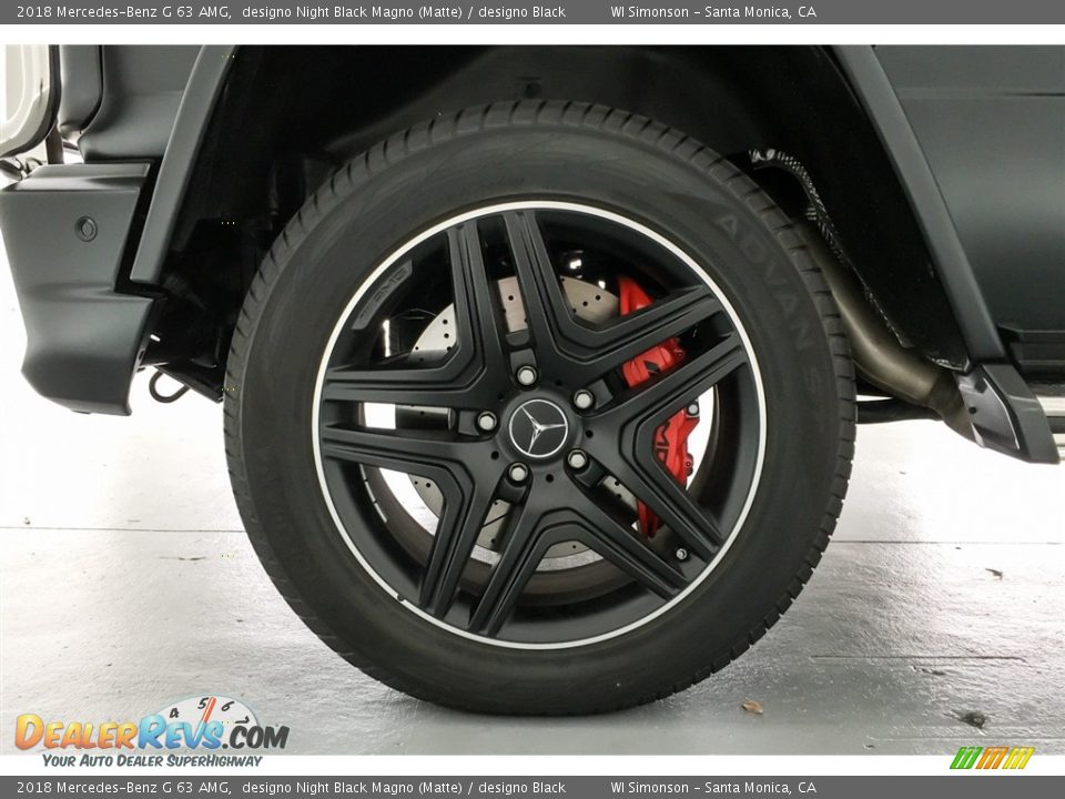 2018 Mercedes-Benz G 63 AMG designo Night Black Magno (Matte) / designo Black Photo #31