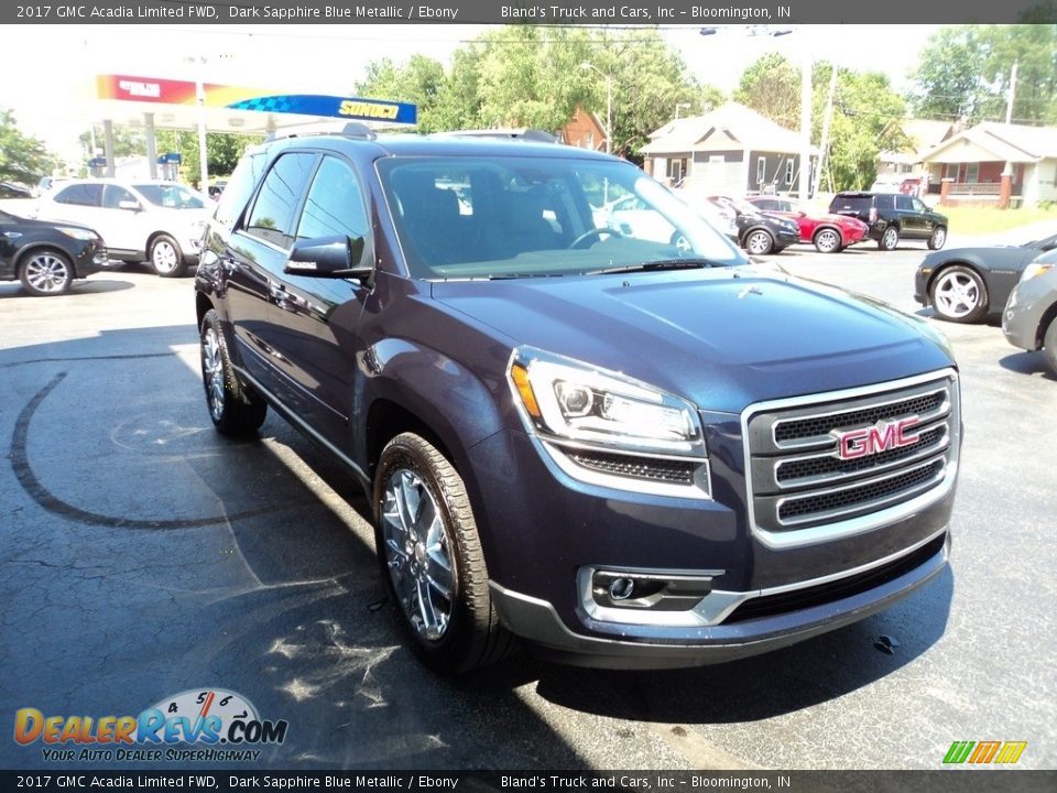 2017 GMC Acadia Limited FWD Dark Sapphire Blue Metallic / Ebony Photo #5