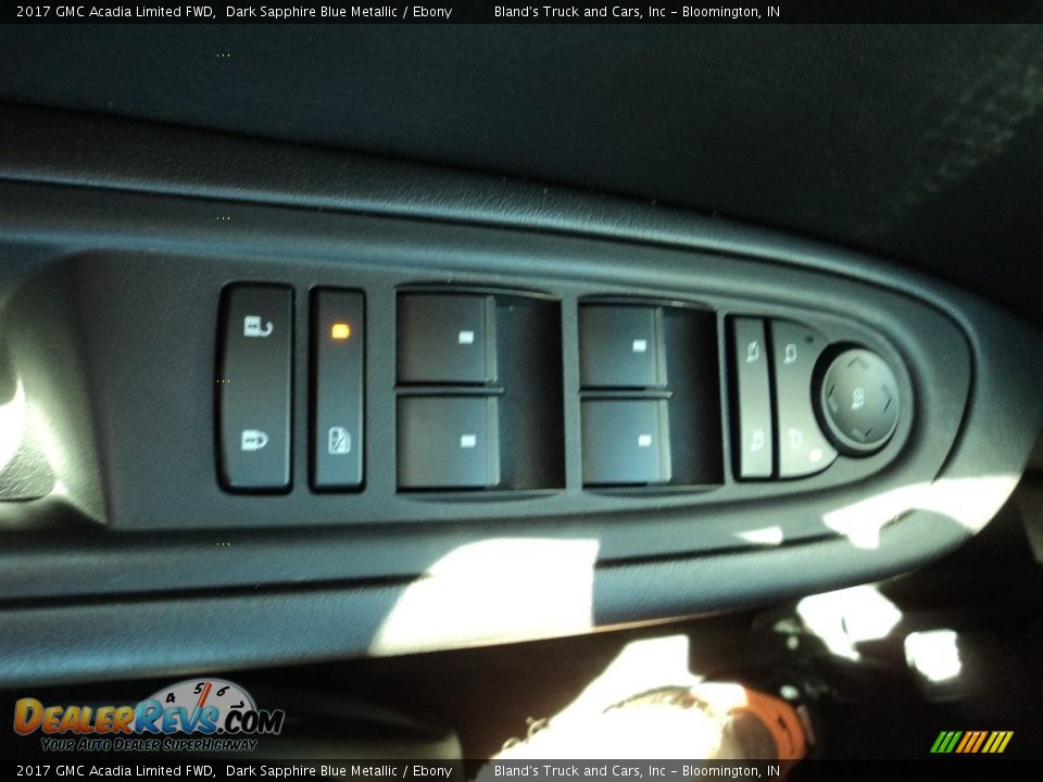 2017 GMC Acadia Limited FWD Dark Sapphire Blue Metallic / Ebony Photo #7