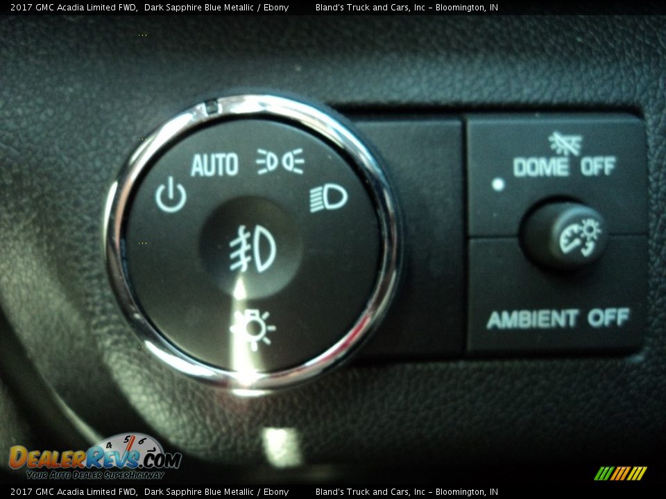 2017 GMC Acadia Limited FWD Dark Sapphire Blue Metallic / Ebony Photo #9