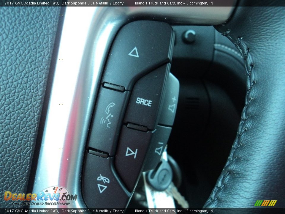 2017 GMC Acadia Limited FWD Dark Sapphire Blue Metallic / Ebony Photo #11