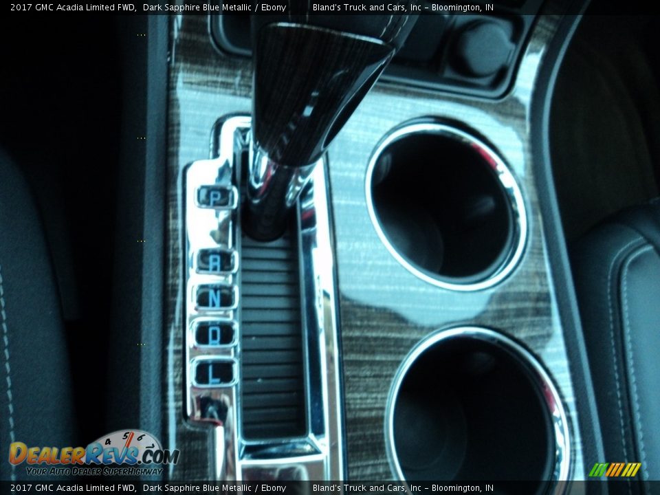 2017 GMC Acadia Limited FWD Dark Sapphire Blue Metallic / Ebony Photo #15