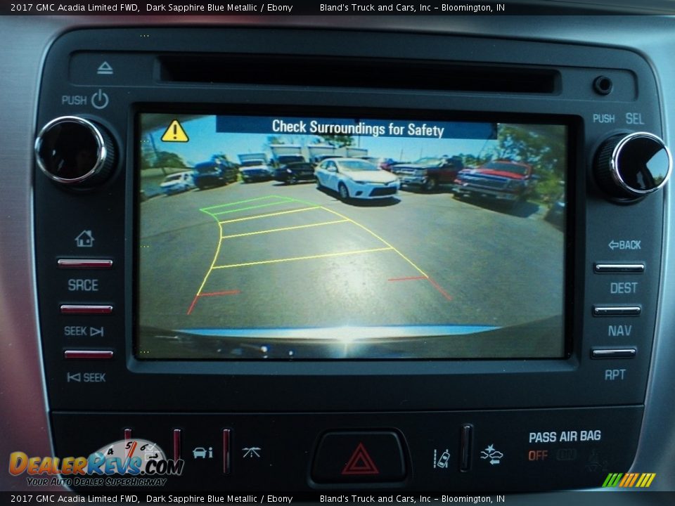 2017 GMC Acadia Limited FWD Dark Sapphire Blue Metallic / Ebony Photo #19