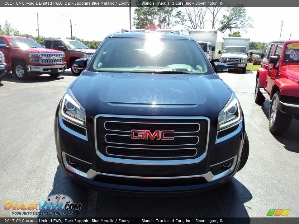 2017 GMC Acadia Limited FWD Dark Sapphire Blue Metallic / Ebony Photo #23