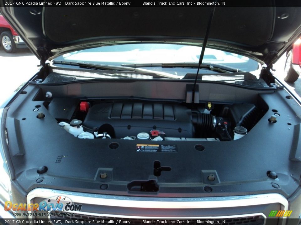 2017 GMC Acadia Limited FWD Dark Sapphire Blue Metallic / Ebony Photo #24