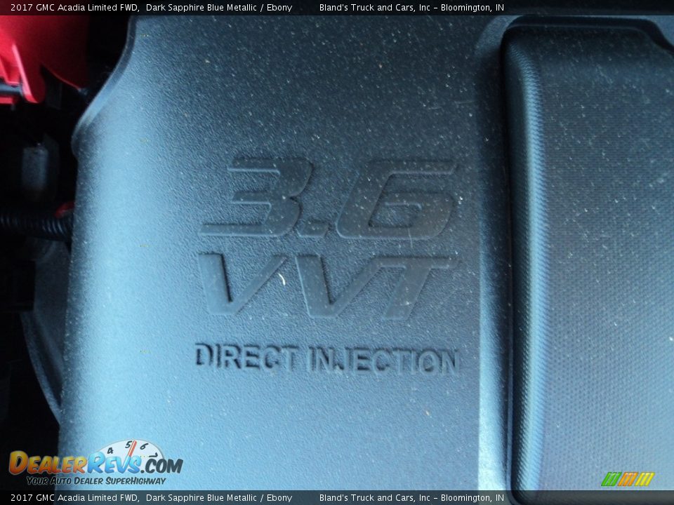 2017 GMC Acadia Limited FWD Dark Sapphire Blue Metallic / Ebony Photo #25