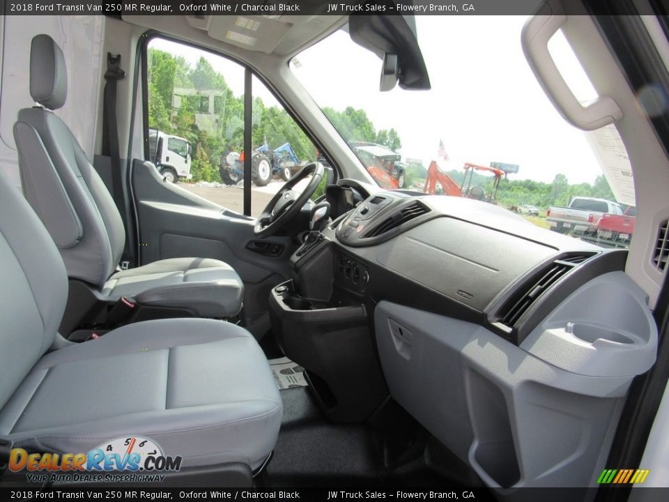 Front Seat of 2018 Ford Transit Van 250 MR Regular Photo #21
