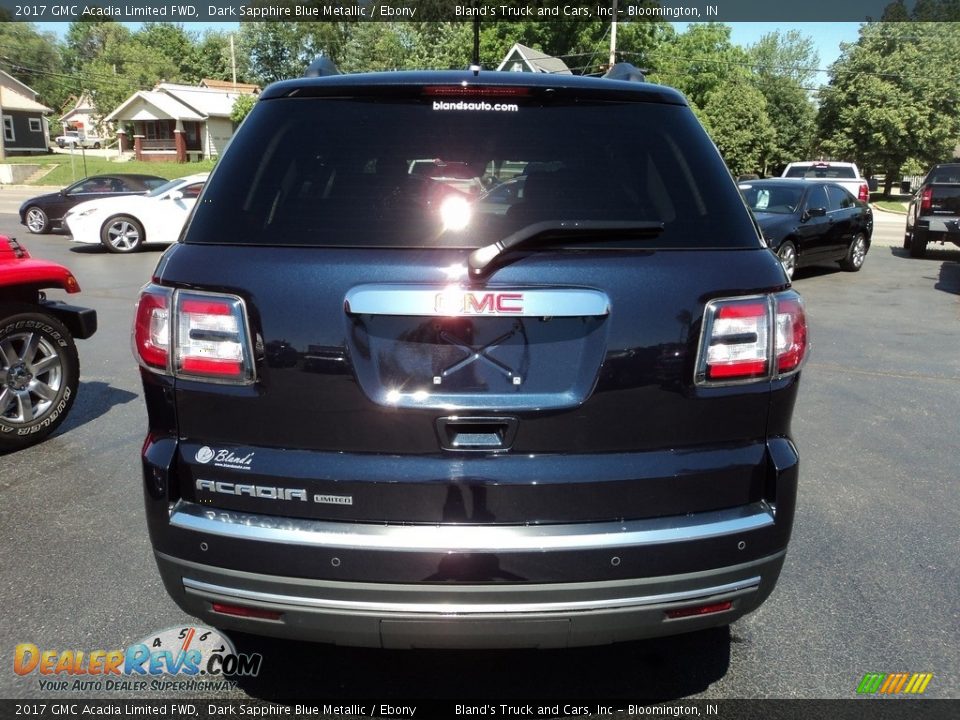 2017 GMC Acadia Limited FWD Dark Sapphire Blue Metallic / Ebony Photo #29