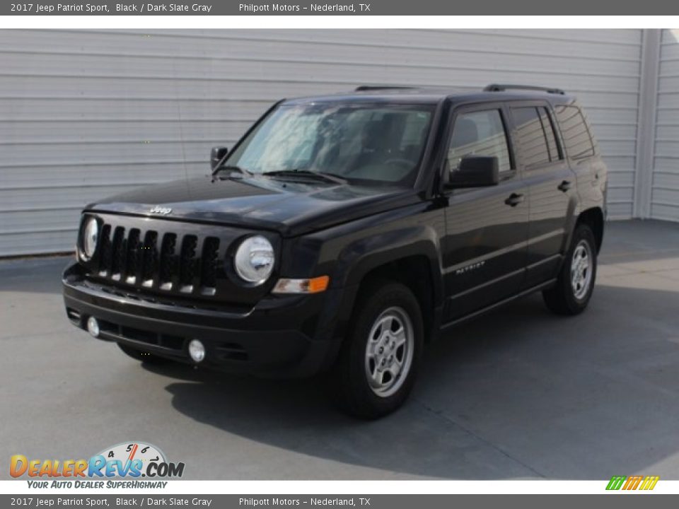 2017 Jeep Patriot Sport Black / Dark Slate Gray Photo #3