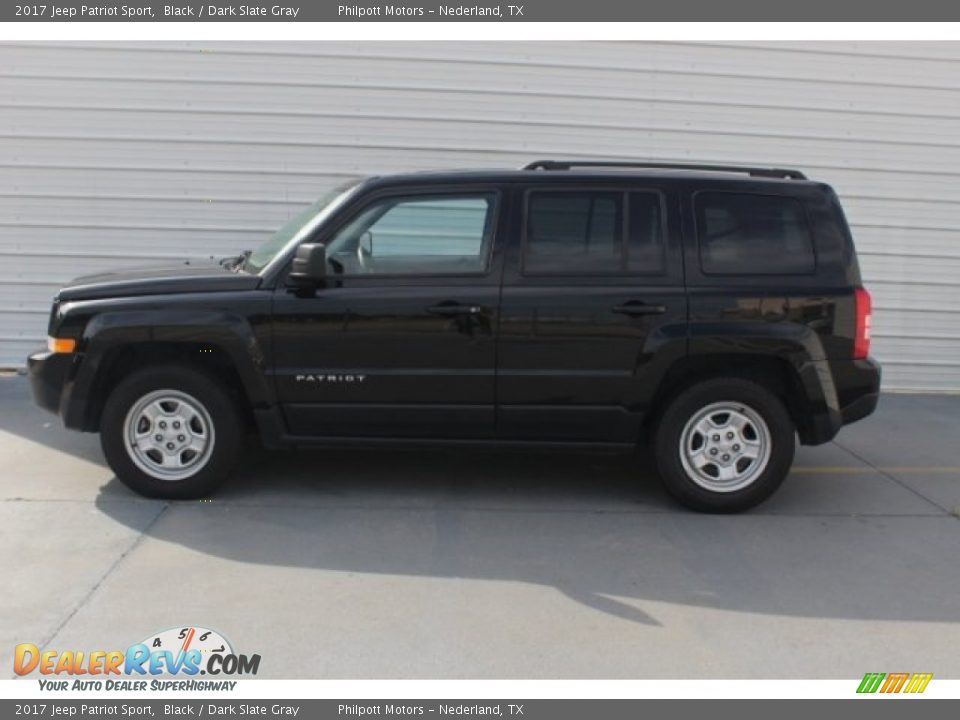 2017 Jeep Patriot Sport Black / Dark Slate Gray Photo #6